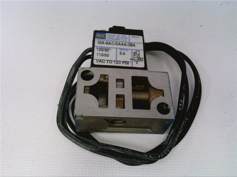 MAC VALVES INC 35A-SAC-DAAA-2BA