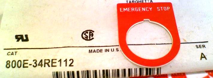 ALLEN BRADLEY 800E-34RE112