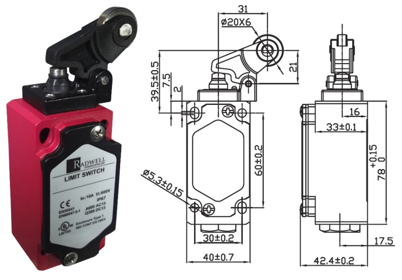 RADWELL VERIFIED SUBSTITUTE FD2105-M2R24SUB