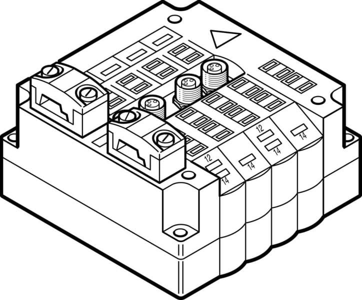 CPV10-GE-ASI-4E3A-Z M8 by FESTO