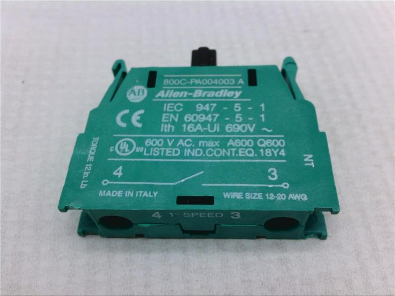 ALLEN BRADLEY 800C-PA004003