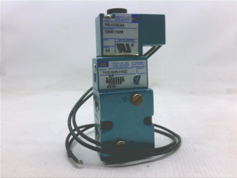 MAC VALVES INC 711C-12PI-111CC