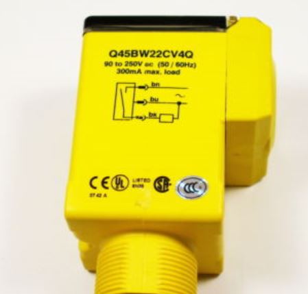 BANNER ENGINEERING Q45BW22CV4 W/30