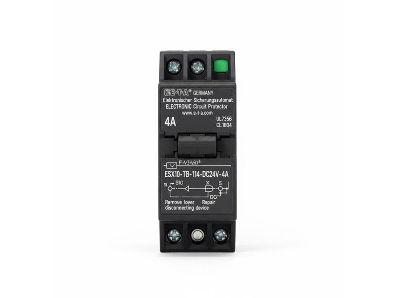 ESX10-TB-114-DC24V-4A por E-T-A CIRCUIT BREAKERS
