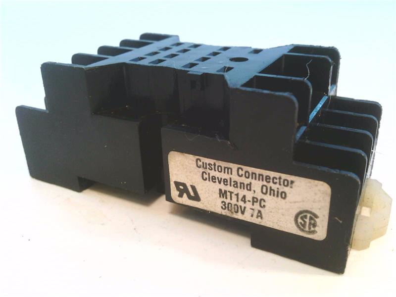 Mt14 Socket MT14-PC Relay/Socket by CUSTOM CONNECTOR