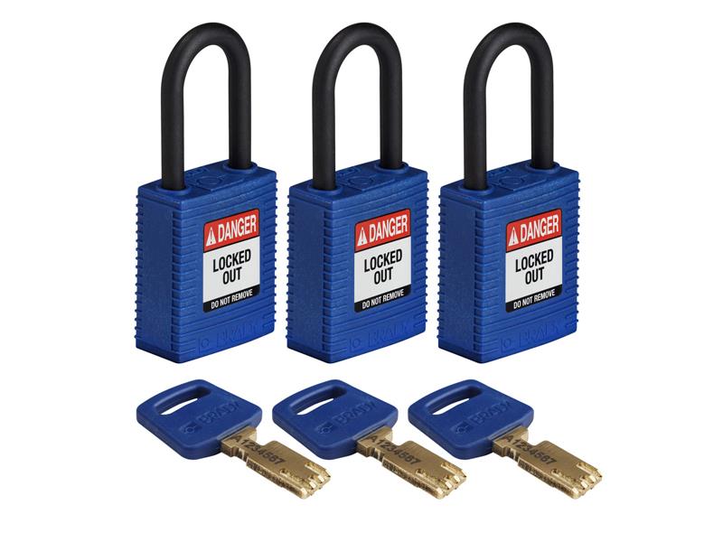 BRADY NYL-BLU-38PL-KA3PK