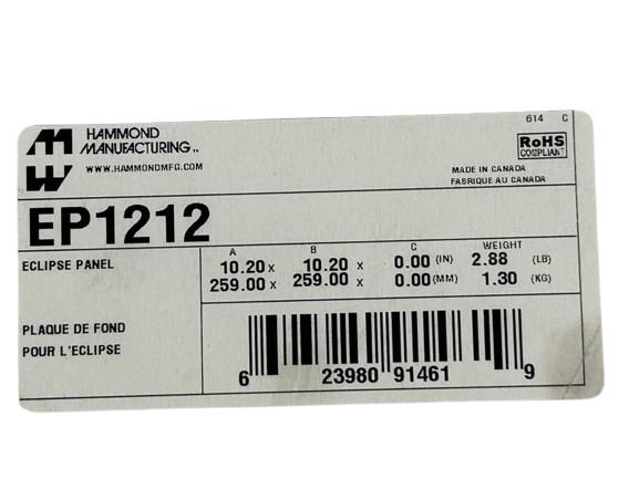 HAMMOND MANUFACTURING EP1212