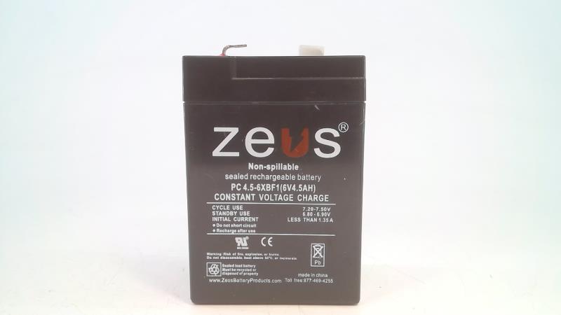 ZEUS BATTERY PRODUCTS PC4.5-6XBF1