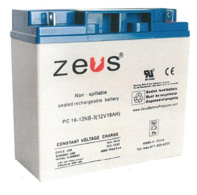 PC18-12NB by ZEUS BATTERY PRODUCTS