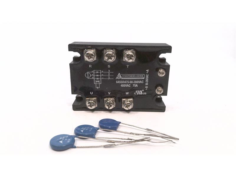 STRUTHERS DUNN RELAYS 645SR475-90-280VAC