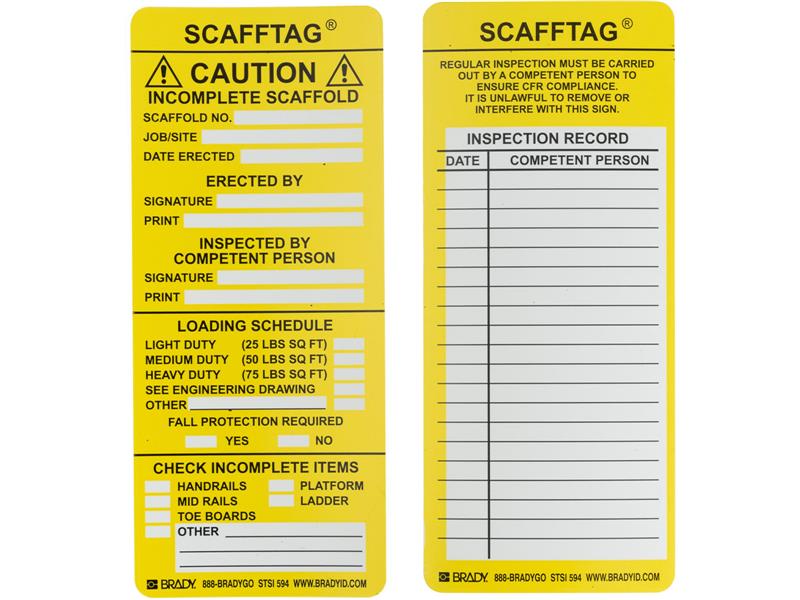 BRADY SCAF-STSI594