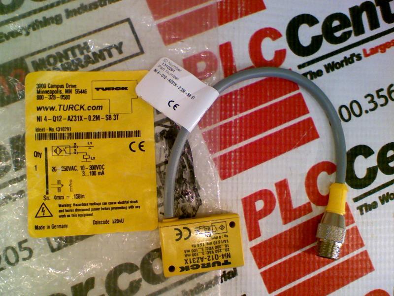 TURCK NI4-Q12-AZ31X-0.2-SB3T