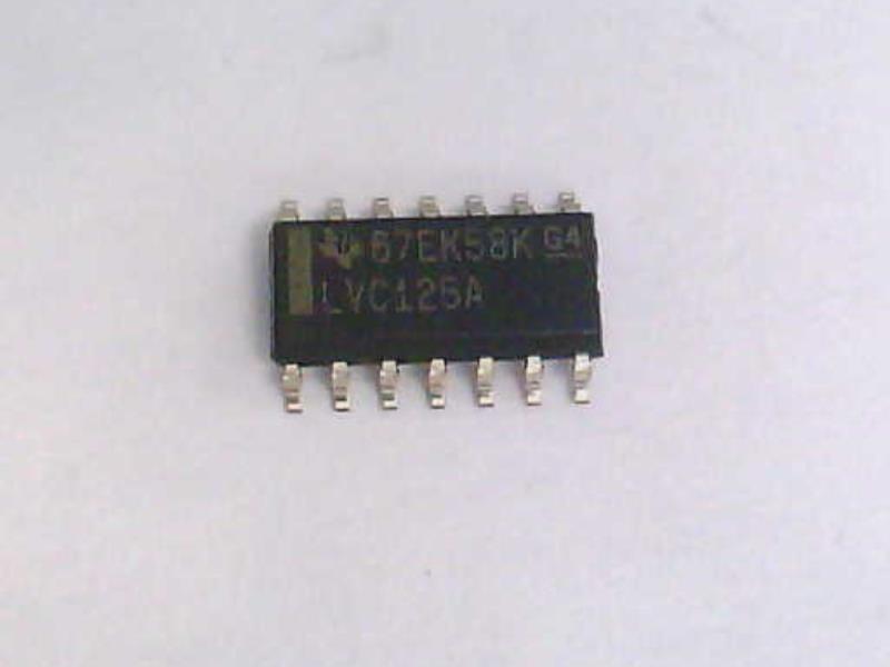 TEXAS INSTRUMENTS SEMI SN74LVC125AD