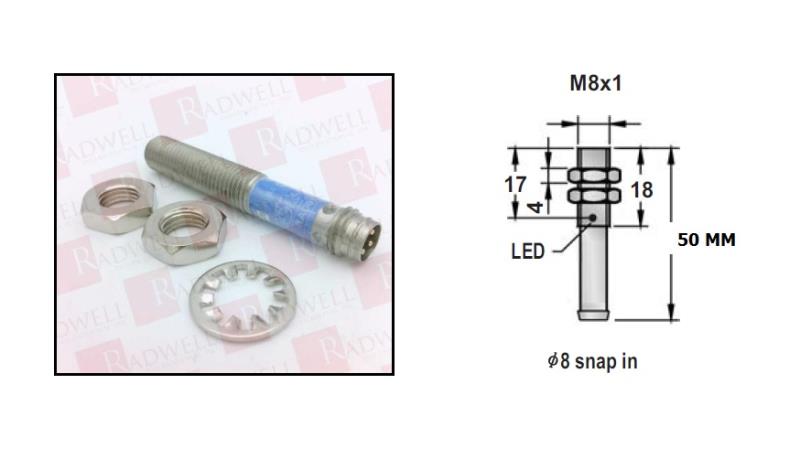 RADWELL VERIFIED SUBSTITUTE BI2-EG08-AP6X-V1131-SUB