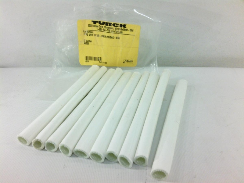 TURCK FFFS WHT ID 3/8-INCH (10/BAG-6IN)