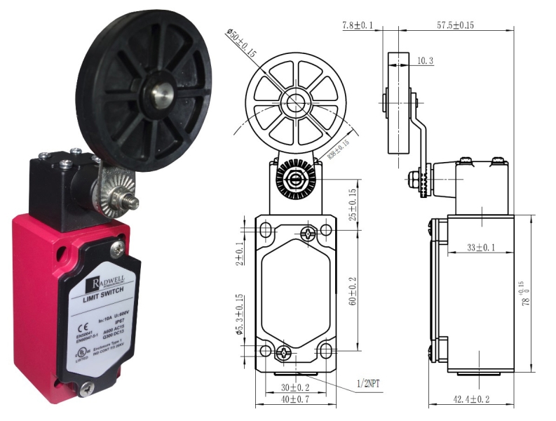RADWELL VERIFIED SUBSTITUTE FD11VFL52-M2R26SUB