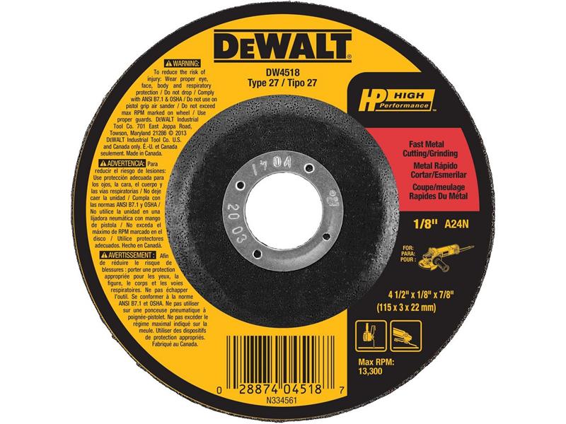 STANLEY BLACK & DECKER DW4518