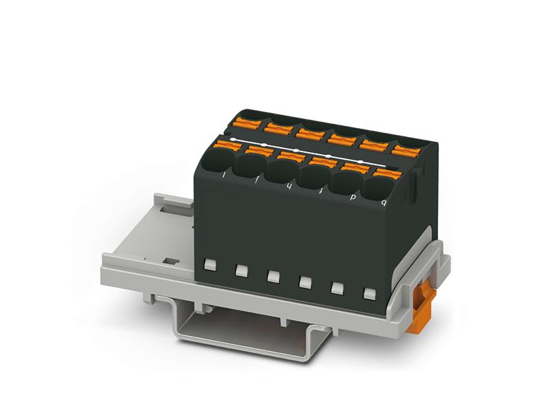 PHOENIX CONTACT PTFIX 12X4-NS35 BK