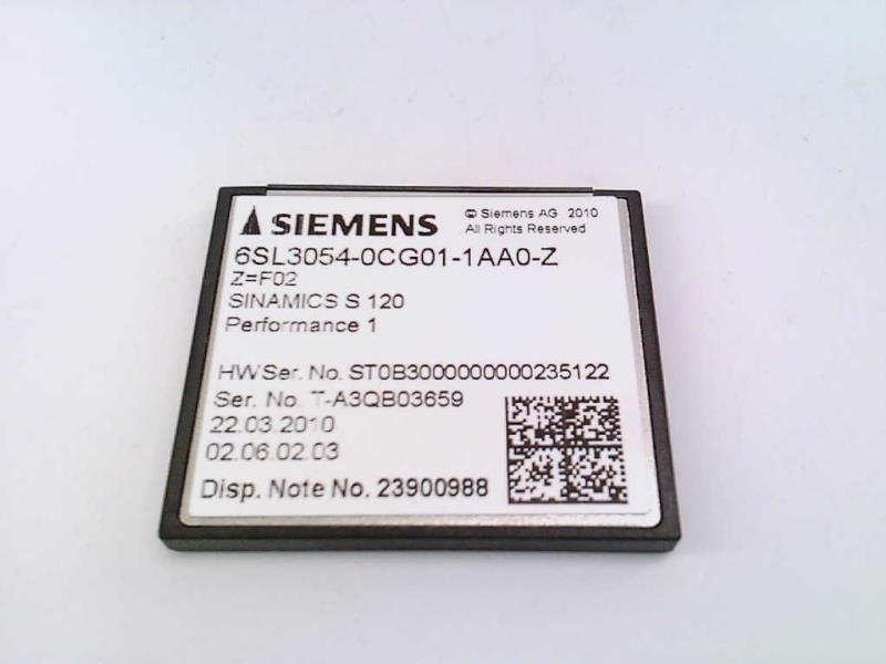 6SL3054-0CG01-1AA0-Z-F02 por SIEMENS
