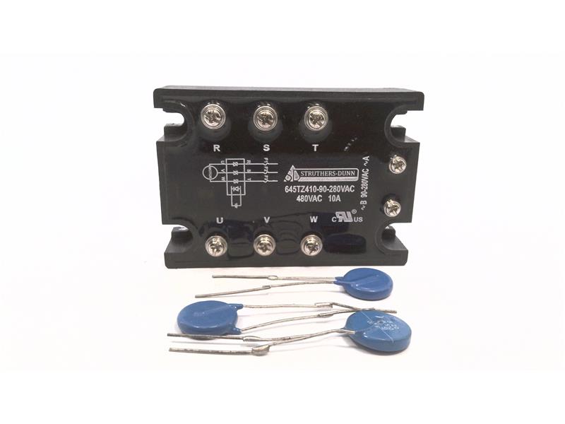 STRUTHERS DUNN RELAYS 645TZ410-90-280VAC