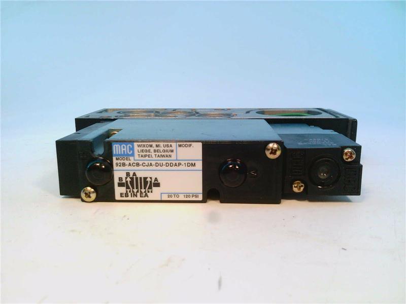 MAC VALVES INC 92B-ACB-CJA-DU-DDAP-1DM