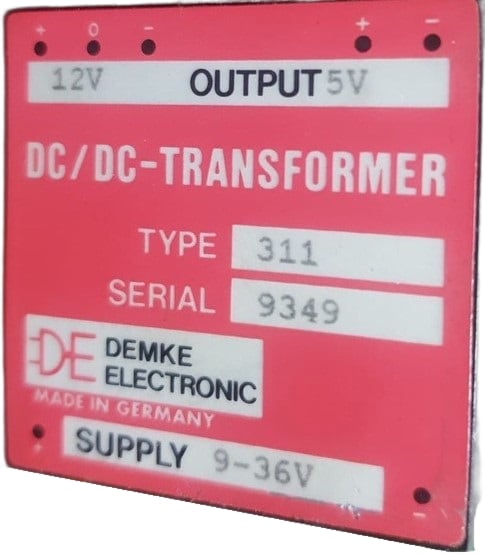 DEMKE ELECTRONIC 311-12012-05