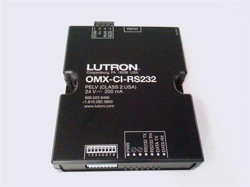 Lutron Interface R5232 OMX-CI-RS232 Control by LUTRON