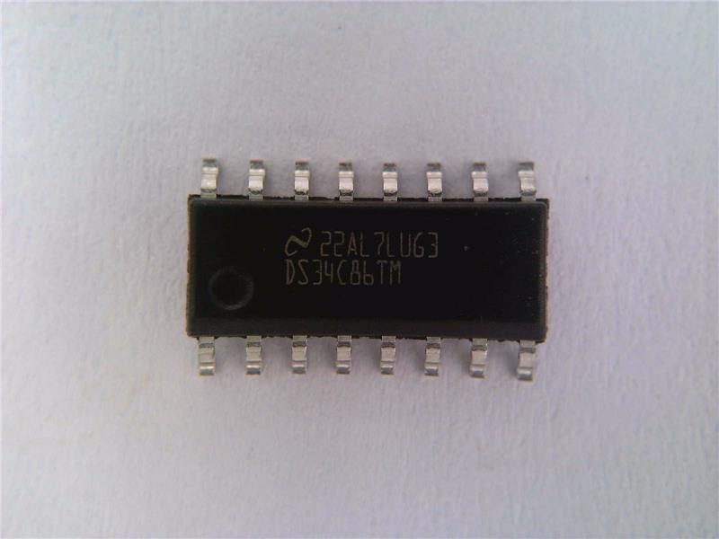 TEXAS INSTRUMENTS SEMI DS34C86TM/NOPB