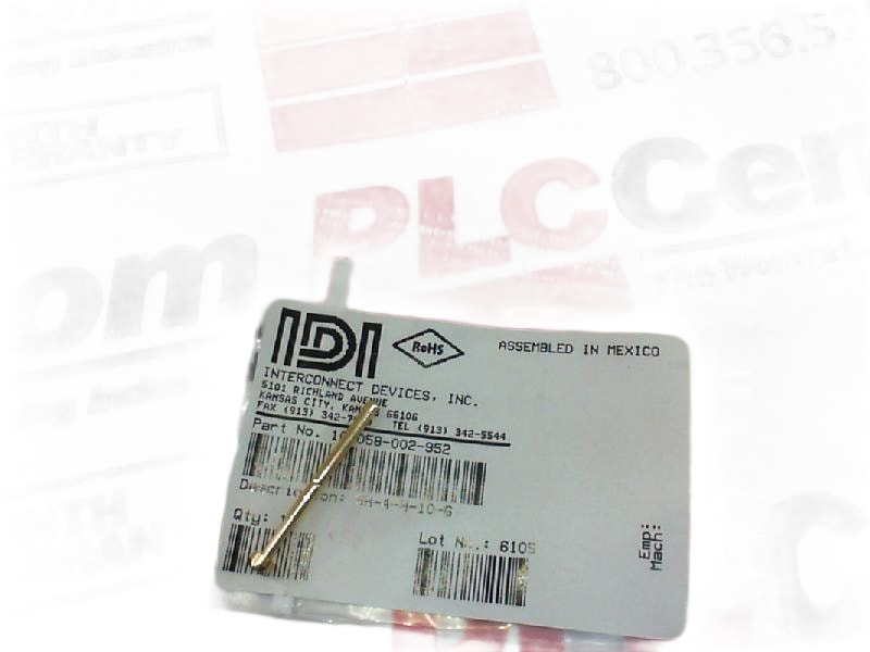 SH-4-H-10-G by INTERCONNECT DEVICES