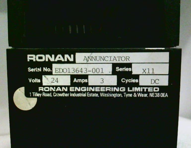 RONAN ENGINEERING CO X11