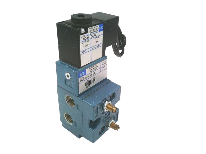 MAC VALVES INC 712C-12-PI-111CA