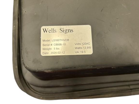 WELLS LS160THVDB