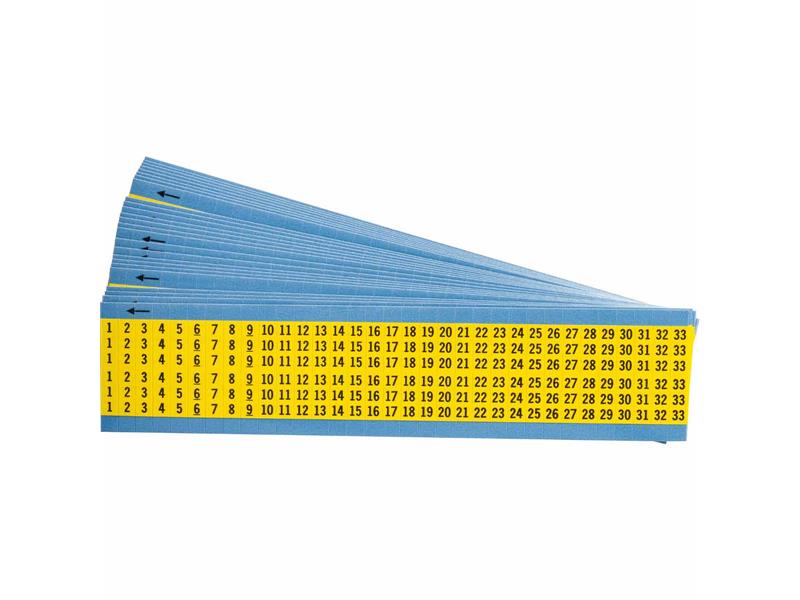 BRADY WM-1-33-YL-PK