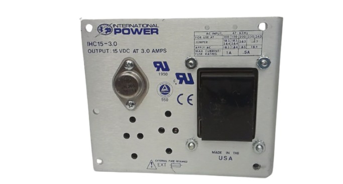 INTERNATIONAL POWER IHC15-3.0