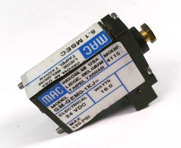 MAC VALVES INC GM-GEMO-1KJ