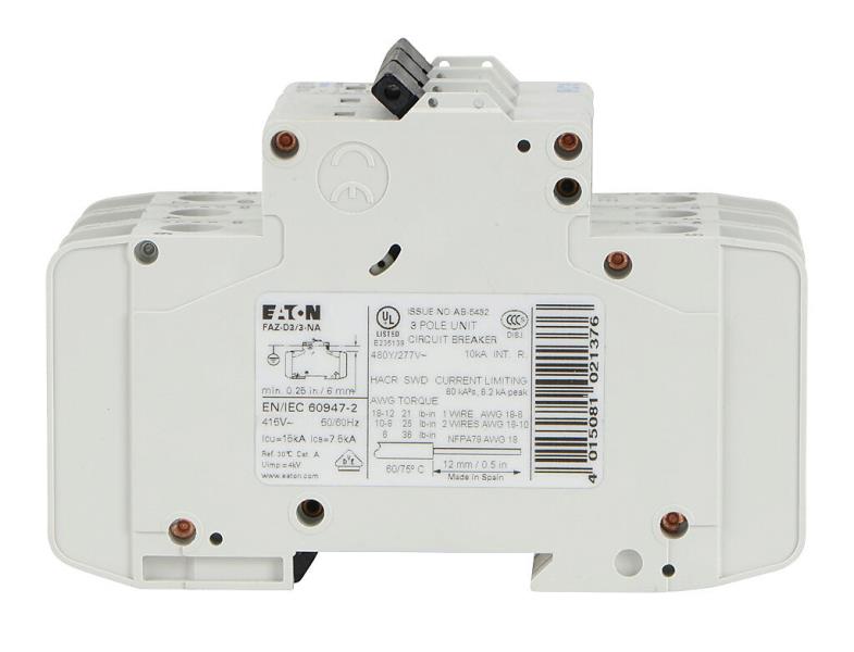 EATON CORPORATION FAZ-D3/3-NA