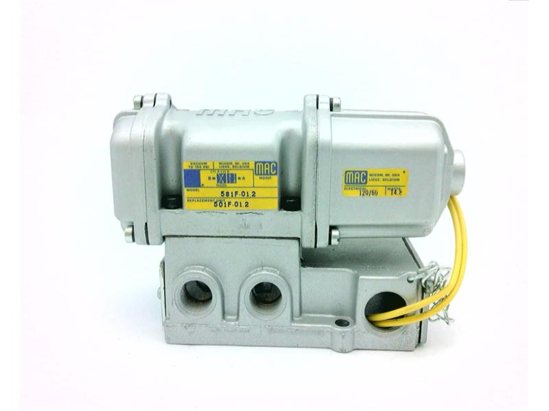 MAC VALVES INC 581F-01-2
