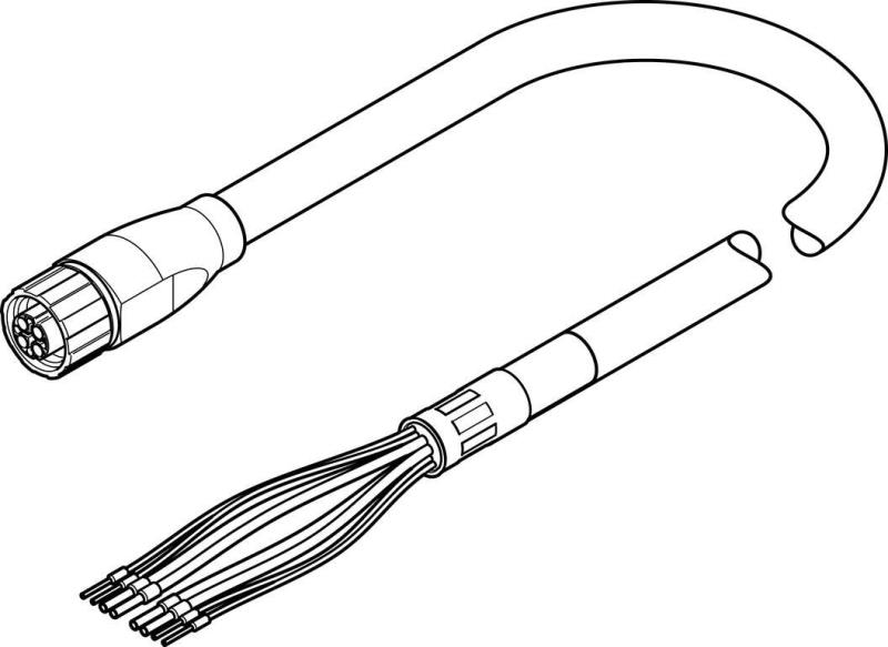 FESTO NEBM-M16G8-E-15-Q9-LE8-1
