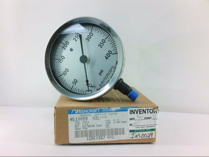 ASHCROFT 45 1009A02L400#