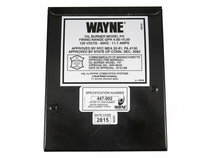 62459-002 par WAYNE COMBUSTION