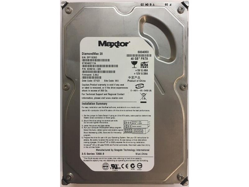 MAXTOR 9DN01A-326