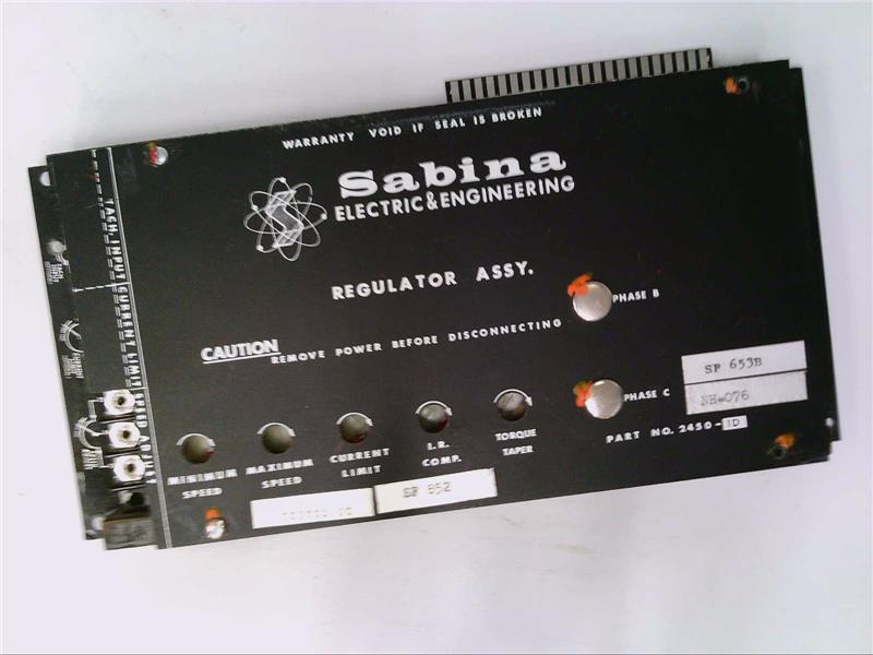 SABINA ELECTRIC 2450-1D