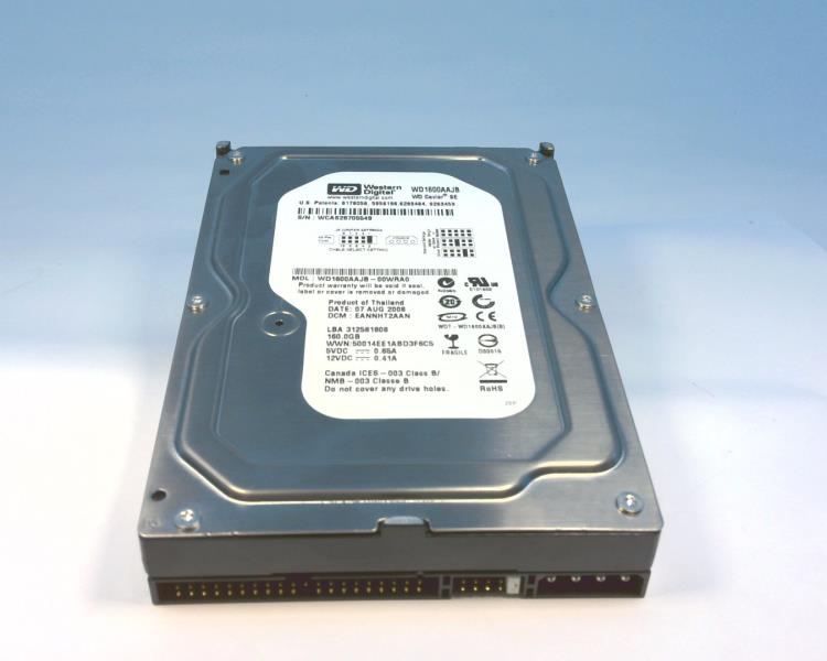 WD1600AAJB-00WRA0 by WESTERN DIGITAL