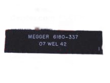 EV6180337 by MEGGER