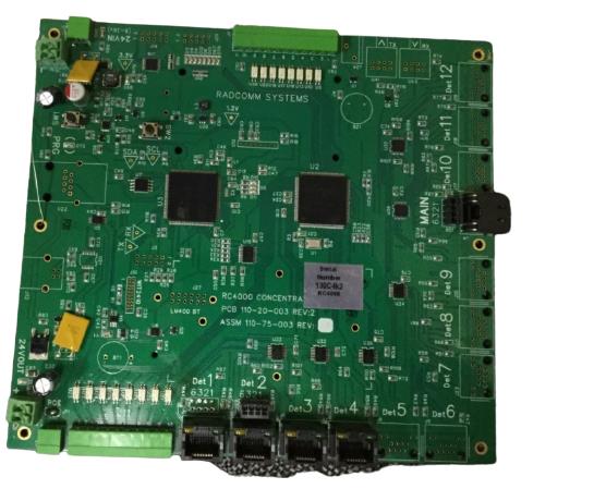 RC40000 door RAD/COMMSYSTEMS