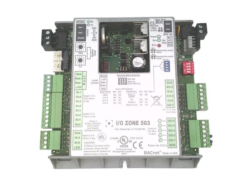 OEM CONTROLS INC I/O ZONE 583