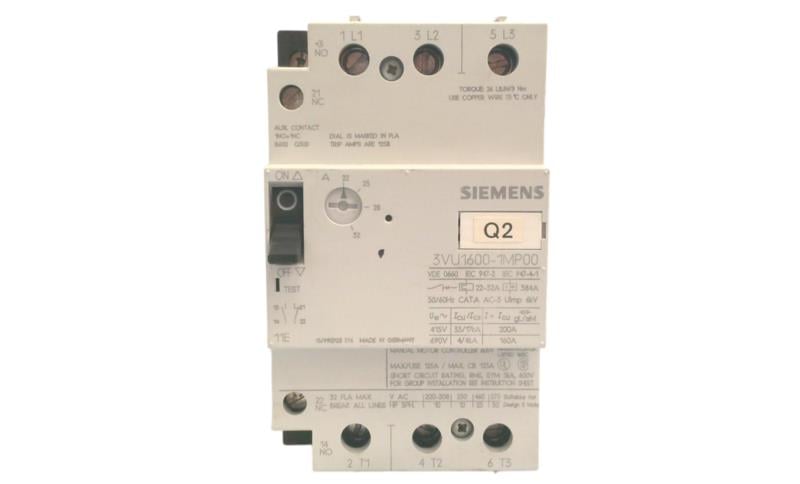 SIEMENS 3VU1600-1MP00
