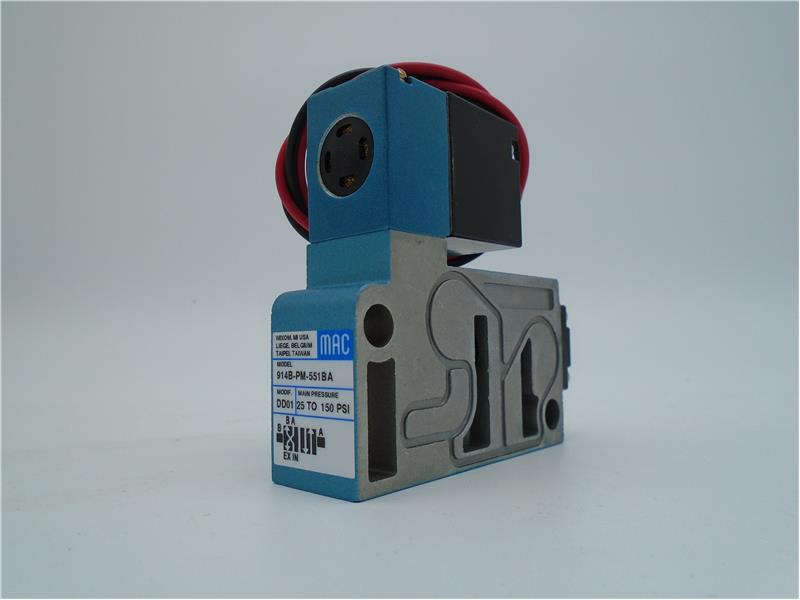 MAC VALVES INC 914B-PM-551BA