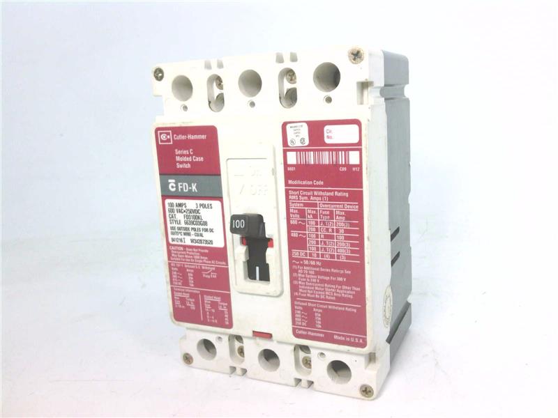 EATON CORPORATION FD3100KL