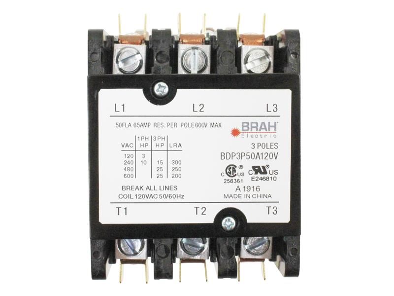 BRAH ELECTRIC BDP3P50A240V